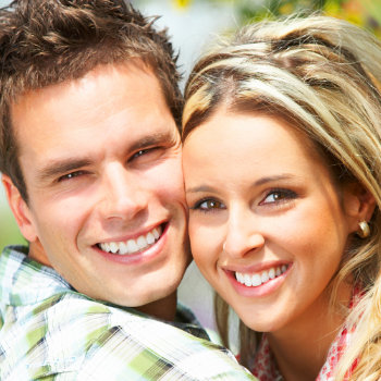 Couple In Love with perfect smiles